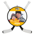NHL Nashville Predators® Hockey Personalized Ornament, Custom Photo and Text