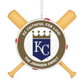 MLB Kansas City Royals™ Baseball Personalized Ornament, Custom Text