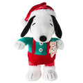 Peanuts® Santa Snoopy With Cookie Plush With Sound and Motion, 12"