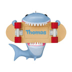 Shark Personalized Ornament, Custom Text