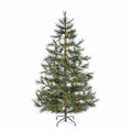 7.5 ft Pre-Lit Scandi Christmas Tree with 860 Warm White LED Lights and 342 Tips
