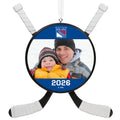 NHL New York Rangers® Hockey Personalized Ornament, Custom Photo and Text
