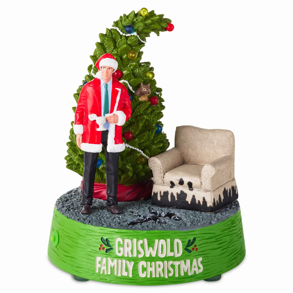 National Lampoon's Christmas Vacation™ Griswold Family Christmas Figurine With Light and Sound, 7.75" H