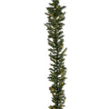 9 ft Pre-Lit Natural Cut Saginaw Spruce Garland with 100 Color-Changing LED Lights