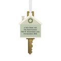 New Home Key Personalized Ornament, Custom Text