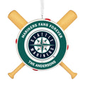 MLB Seattle Mariners™ Baseball Personalized Ornament, Custom Text