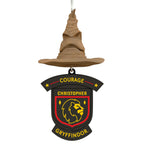 Harry Potter™ Sorting Hat House Trait Personalized Ornament, Custom Text