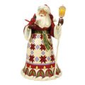 Jim Shore Heartwood Creek Santa Cardinal on Hand Figurine, 12.12"
