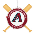 MLB Arizona Diamondbacks™ Baseball Personalized Ornament, Custom Text
