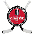 NHL Carolina Hurricanes® 2026 Stanley Cup® Champions Hockey Ornament