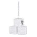 Grandbaby's First Christmas Blocks 2026 Porcelain Ornament