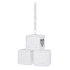 Grandbaby's First Christmas Blocks 2026 Porcelain Ornament