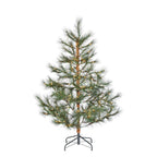 5 ft Pre-Lit Scandi Hard Needle Christmas Tree with 360 Warm White LED Lights and 130 Tips