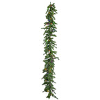 Natural Cut "Hallmark" Fir Garland 9' x 12" 200 LED Lights