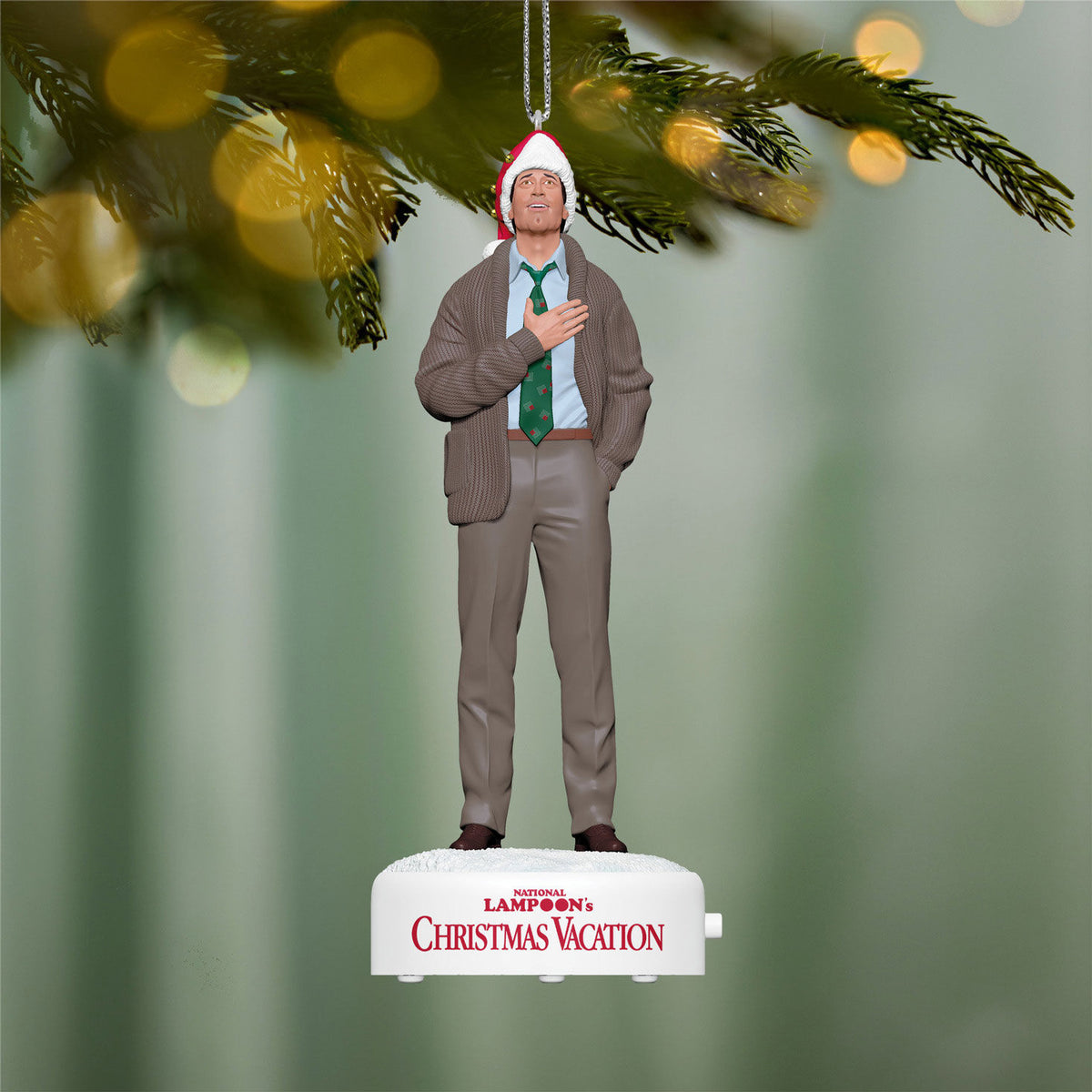National Lampoon's Christmas Vacation™ Clark Griswold Ornament With Sound