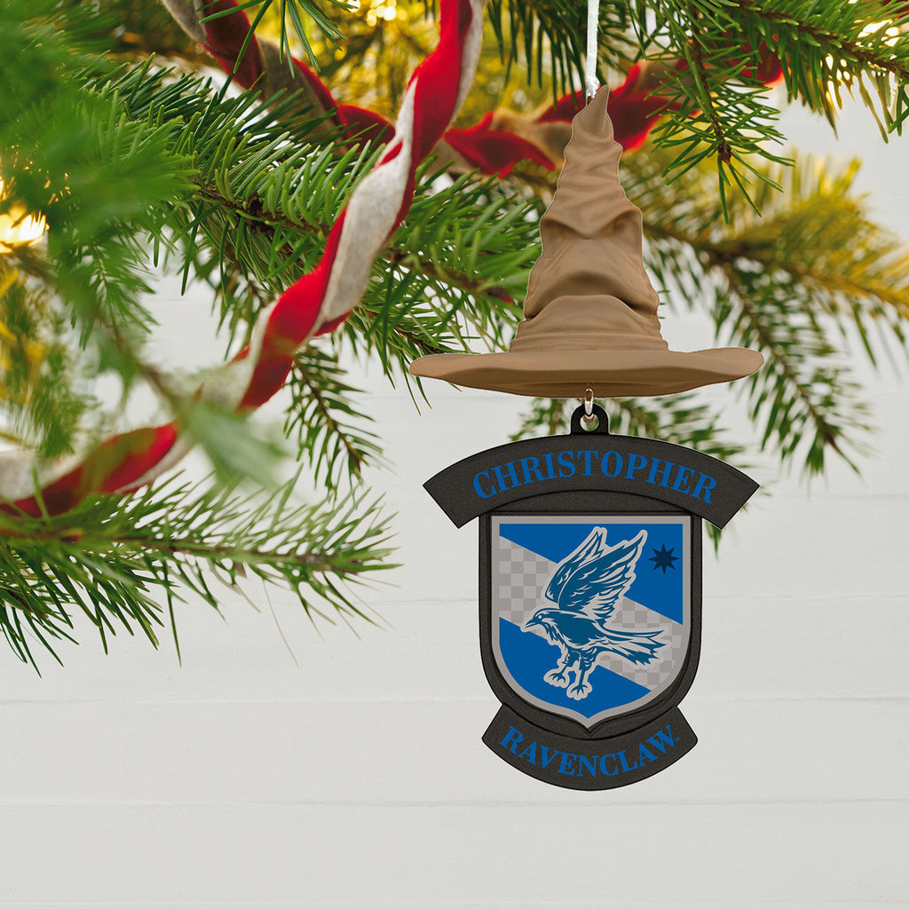 Harry Potter™ Sorting Hat Personalized Text Ornament, Ravenclaw™