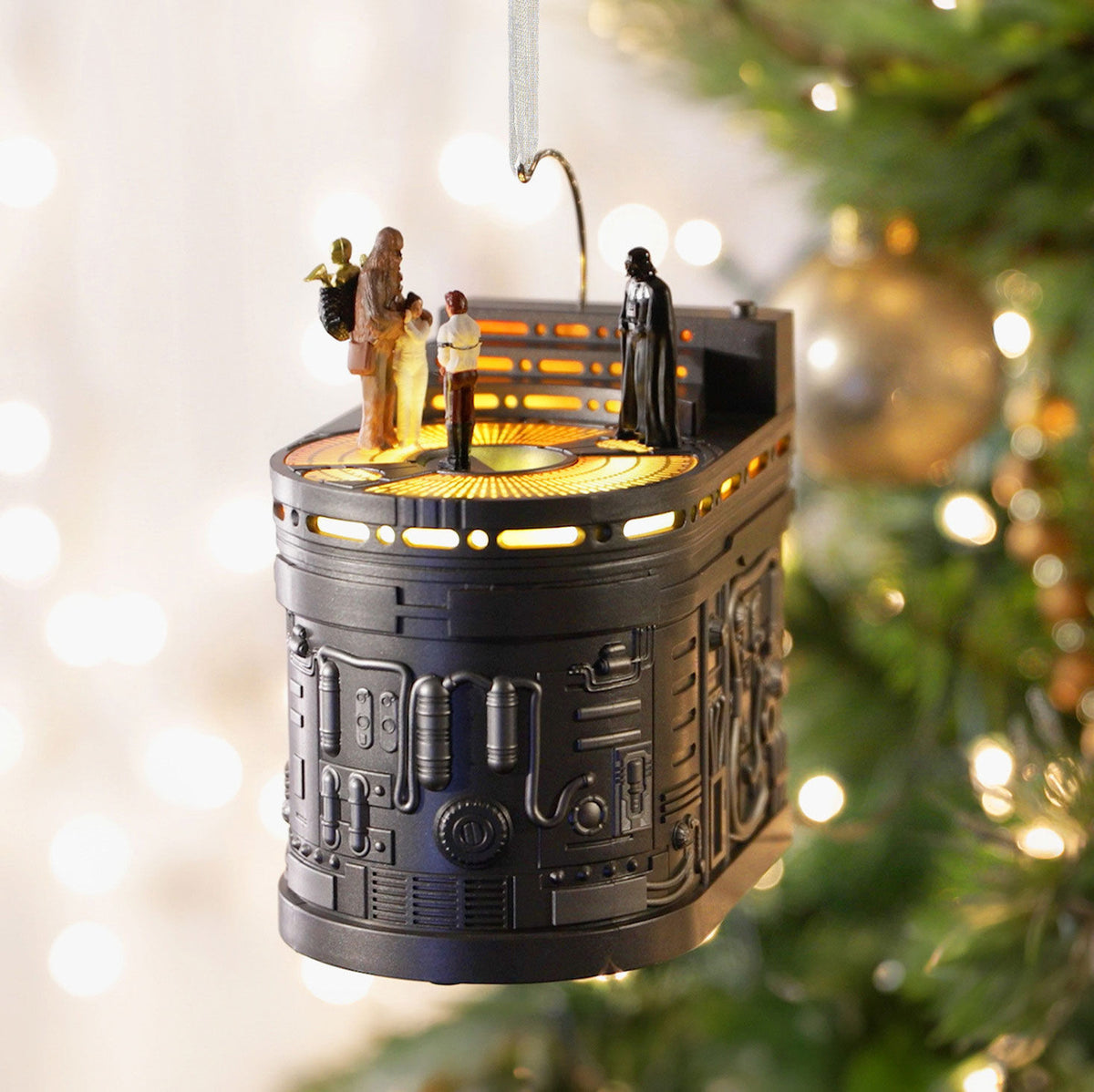 Star Wars: The Empire Strikes Back™ Into the Carbon-Freezing™ Chamber Ornament With Light, Sound and Motion