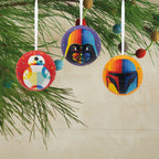 Star Wars™ Tin Ball Hallmark Ornaments, Set of 12