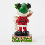 Jim Shore Disney Santa Mickey Checks His List Figurine, 7.75"
