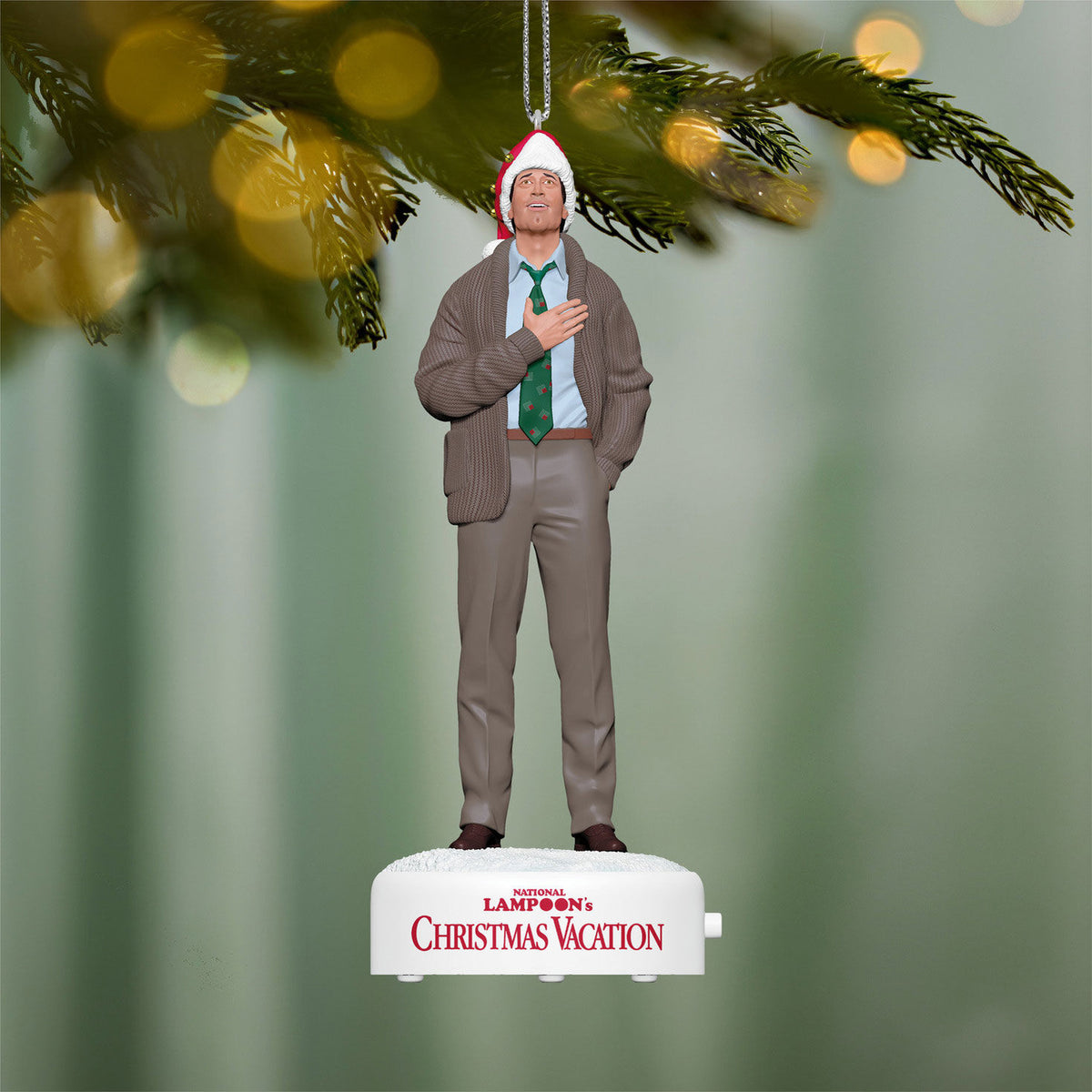 National Lampoon's Christmas Vacation™ Clark Griswold Ornament With Sound