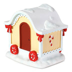 Magic Snowman Village Hot Cocoa Cart Tabletop Decoration, 4.25"