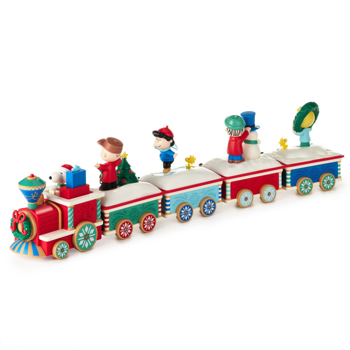 Peanuts® Santa Express Tabletop Decoration With Light, Sound and Motion