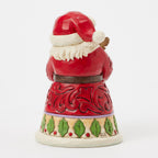 Jim Shore Heartwood Creek Santa With List Mini Figurine, 3.86"