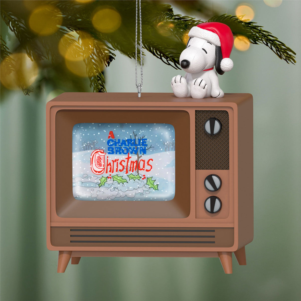 The Peanuts® Gang A Charlie Brown Christmas Ornament With Video, Light and Sound