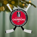NHL Carolina Hurricanes® 2026 Stanley Cup® Champions Hockey Ornament