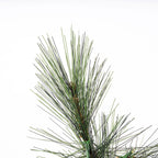 5 ft Pre-Lit Scandi Hard Needle Christmas Tree with 360 Warm White LED Lights and 130 Tips