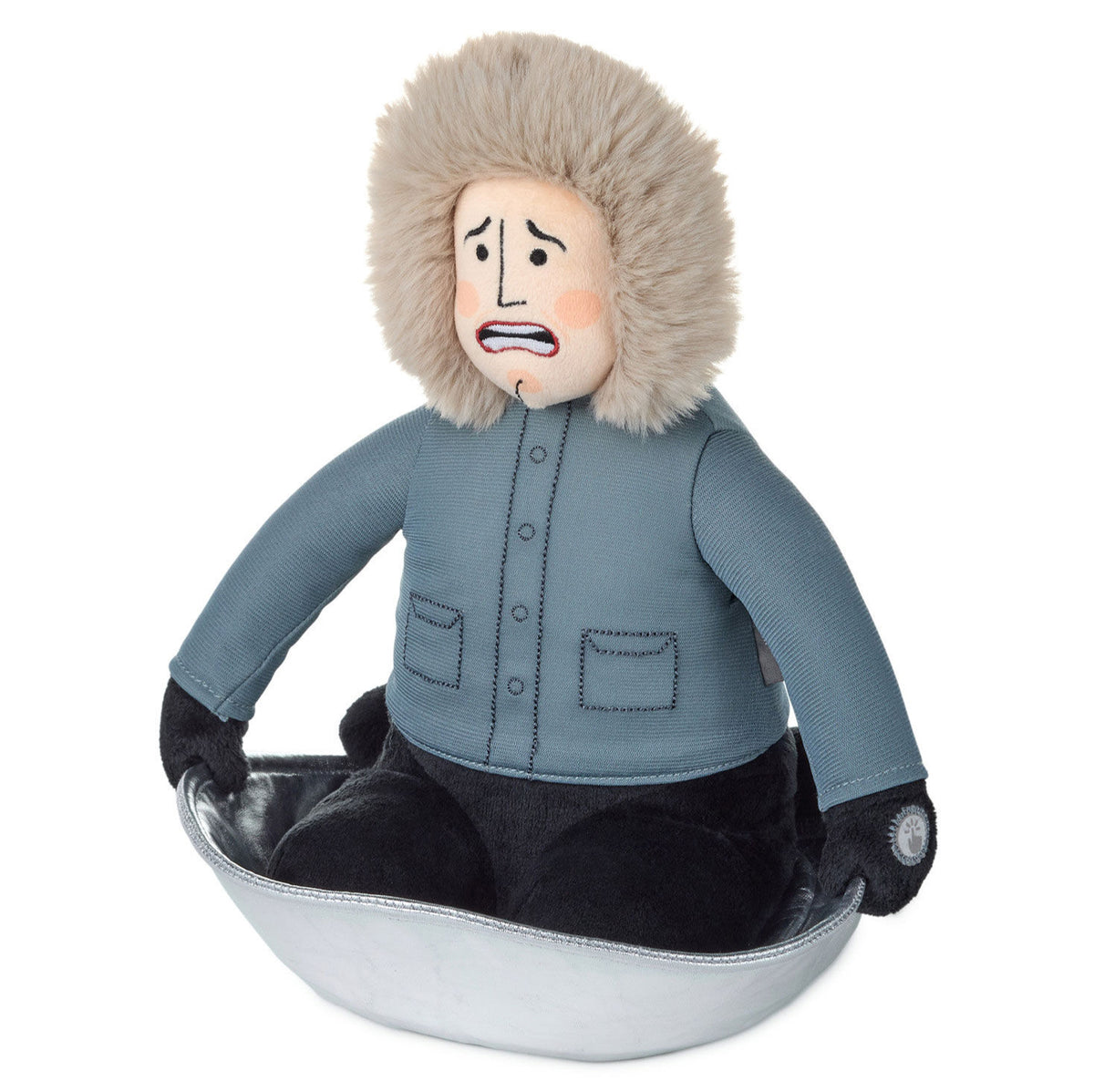 National Lampoon's Christmas Vacation™ Clark on Saucer Sled Plush With Sound and Motion