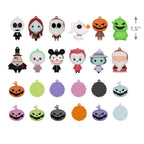 Disney Tim Burton's The Nightmare Before Christmas Hallmark Countdown Calendar Box With 24 Mini Ornaments