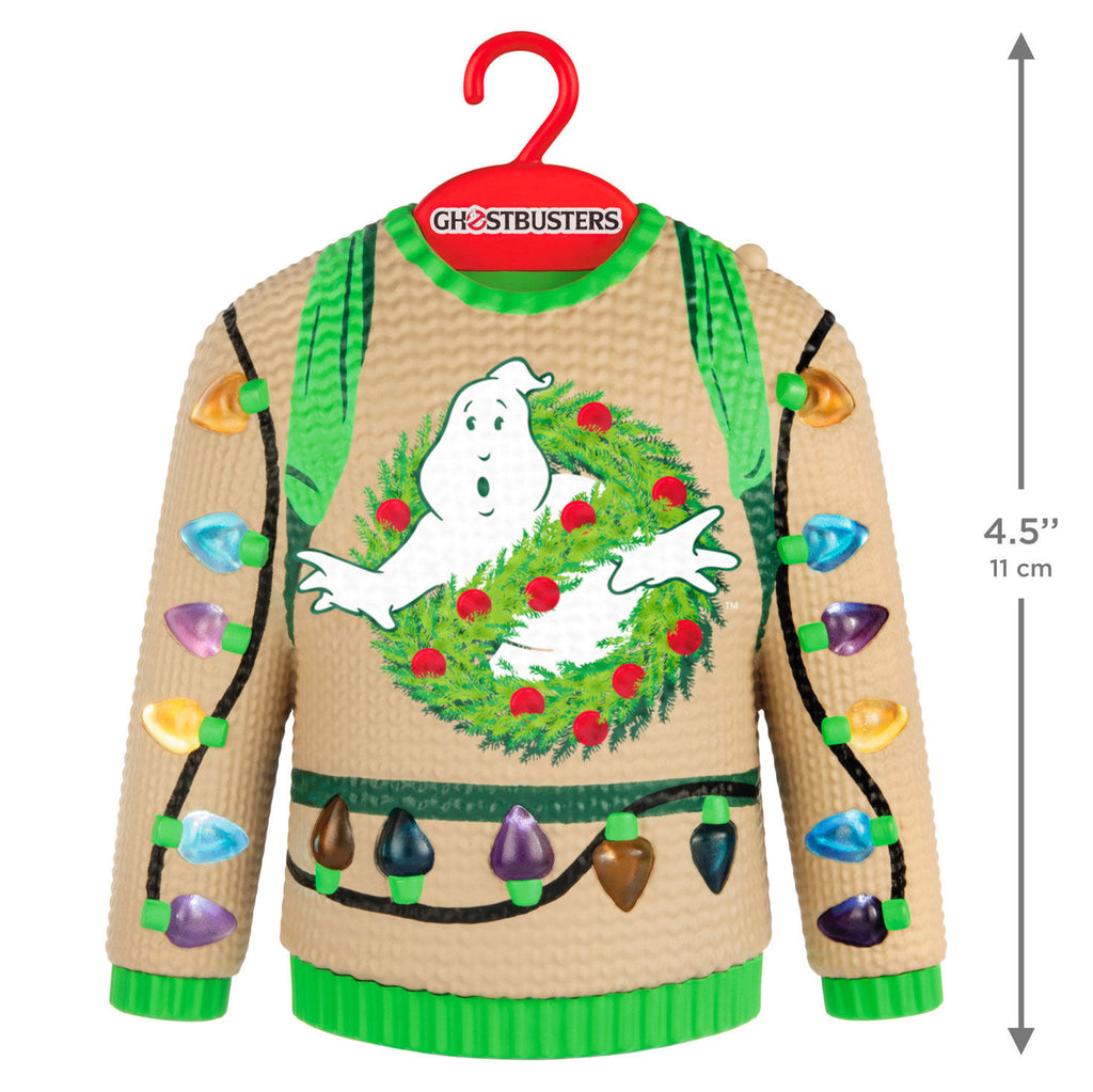 Ghostbusters™ "Light 'Em Up!" Ornament With Light and Sound