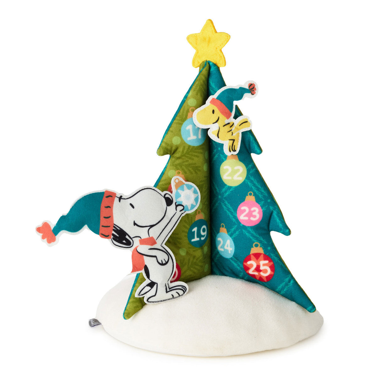 Peanuts® Christmas Tree Countdown Calendar With Light and Sound