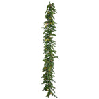 Natural Cut "Hallmark" Fir Garland 9' x 12" 200 LED Lights