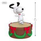Mini The Peanuts® Gang Dancing Snoopy ShowToppers Musical Tree Topper With Light, 4"