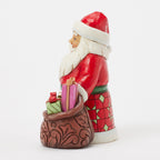 Jim Shore Heartwood Creek Santa With Bag of Toys Figurine, 4.88"