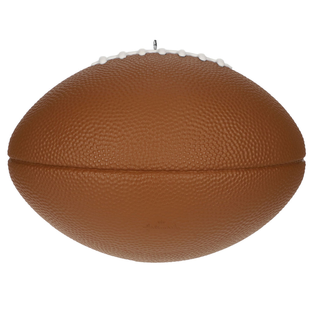NFL Kansas City Chiefs Football Personalized Ornament, Custom Text
