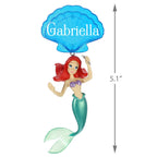 Disney The Little Mermaid Ariel Personalized Ornament, Custom Text