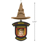 Harry Potter™ Sorting Hat House Trait Personalized Ornament, Custom Photo and Text