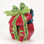 Jim Shore Disney Stitch Breaking Out of Present Figurine, 5"