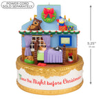 The Night Before Christmas Ornament With Light, Sound and Motion
