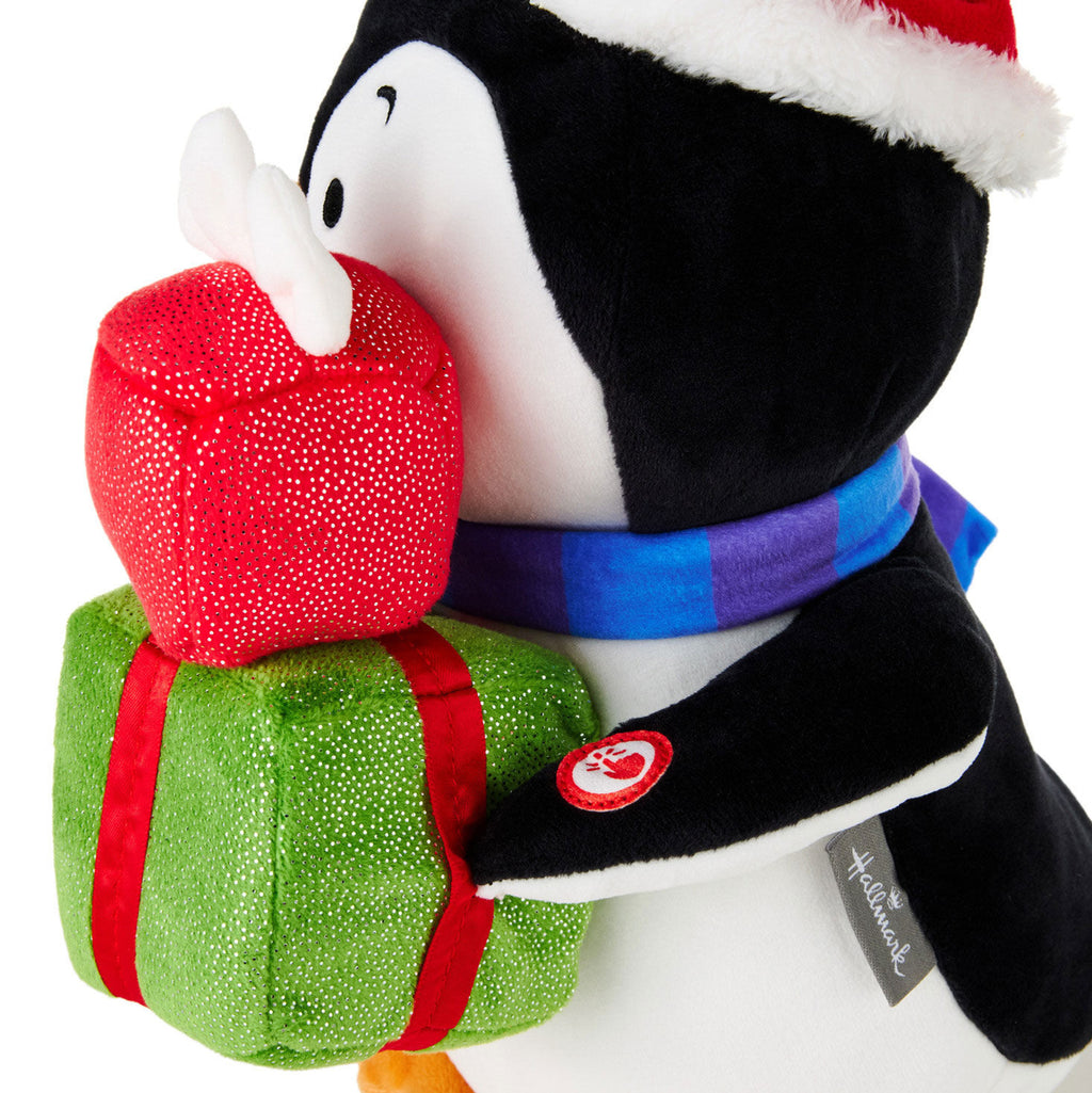 Playful Penguins Delivering Delight Musical Plush With Motion, 10"