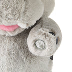 Musical Christmas Hippo Plush With Motion, 11"