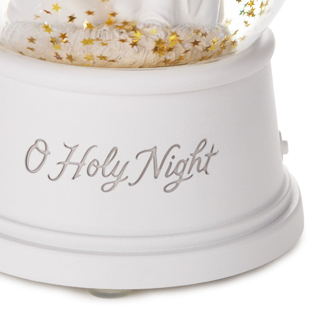 Holy Family Snow Globe With Music