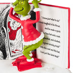 Dr. Seuss's How the Grinch Stole Christmas!™ Grinchy Trick Storybook Figurine With Sound, 7.5"
