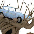 Harry Potter and the Chamber of Secrets™ Collection Flying Ford Anglia in the Whomping Willow™ Tree Topper With Light and Sound