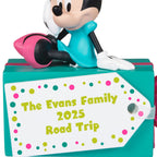 Disney Minnie Mouse Christmas Present Personalized Ornament, Custom Text