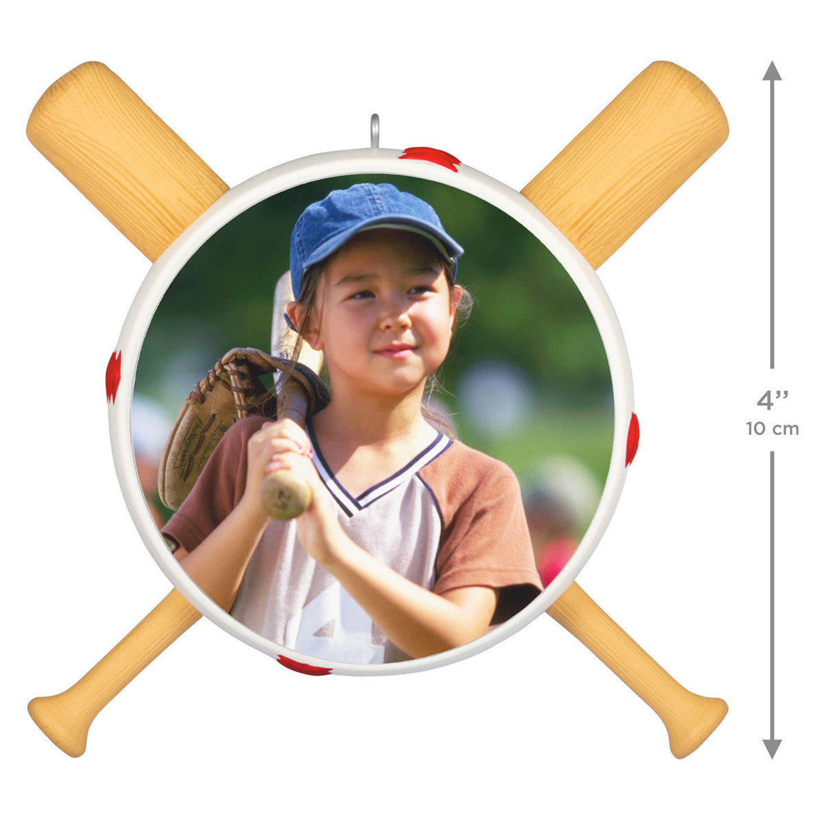 Baseball Personalized Ornament, Custom Photo
